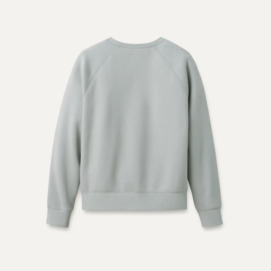 madeline fuzzy logo crewneck