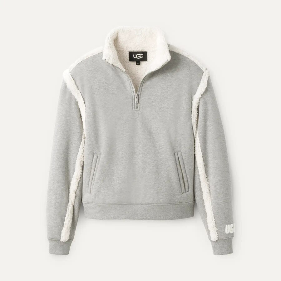 lydi bonded fleece half zip