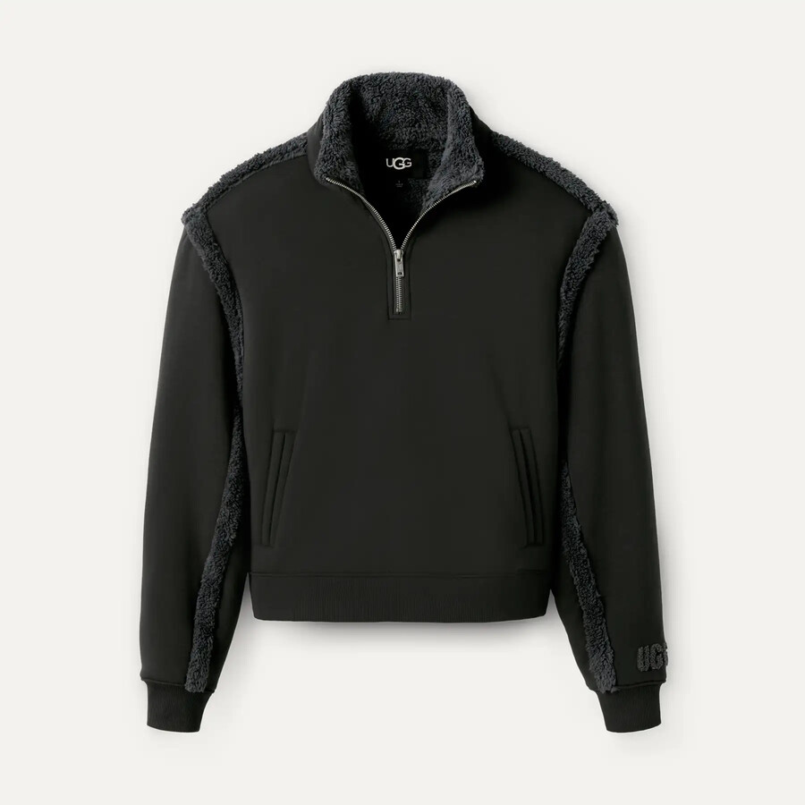 lydi bonded fleece half zip
